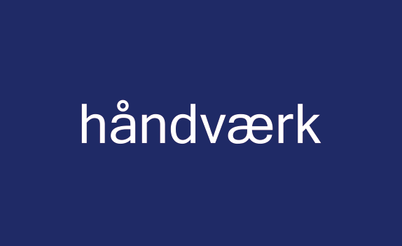 handvaerk（ハンドバーク）