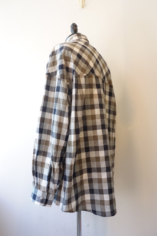 Graphpaper』”Check Oversized Shirt” ｜ 福岡市今泉のセレクト
