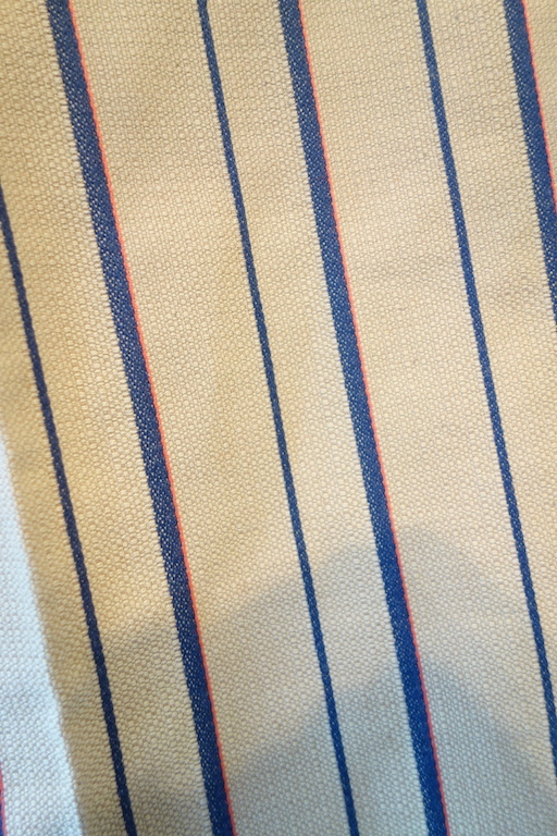 neat Cotton Linen Alternate Stripe