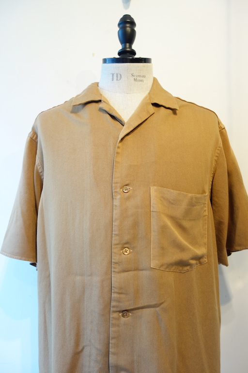 Graphpaper』”Soft Cupro Open Collar Shirt” ｜ 福岡市今泉のセレクト 