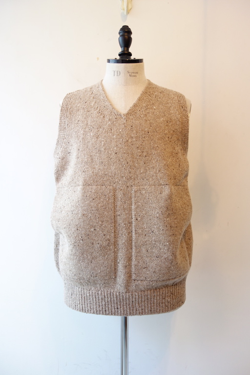 crepuscule』”wholegarment knit vest” ｜ 福岡市今泉のセレクト 