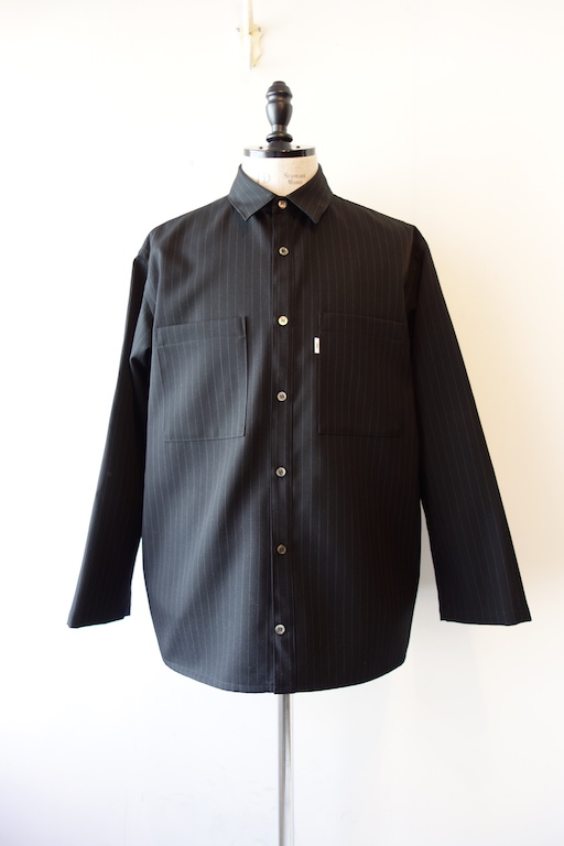 Graphpaper』”Selvage Wool L/S Box Shirt” ｜ 福岡市今泉のセレクト 