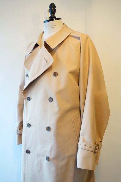 Graphpaper』”Double Cloth Peach Trench Coat” ｜ 福岡市今泉の