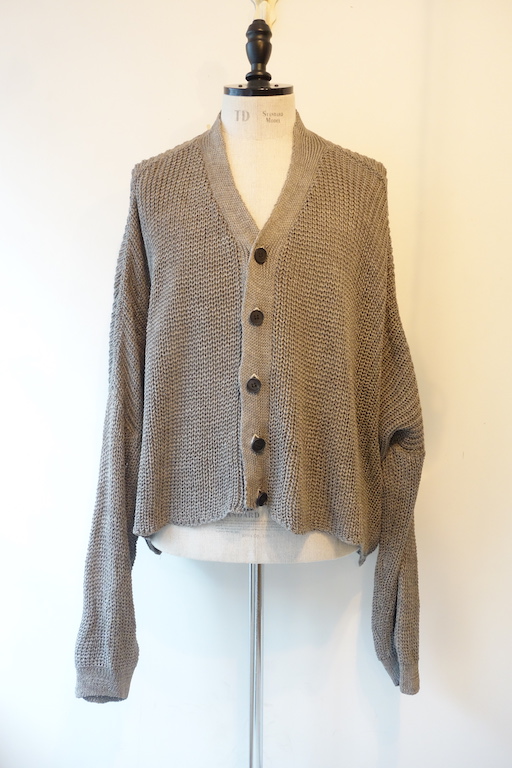 O PROJECT』”WIDE FIT KNITTED CARDIGAN” ｜ 福岡市今泉のセレクト 