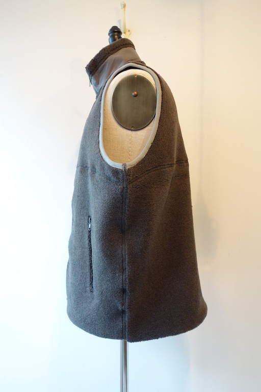 Graphpaper』”Wool Boa Zip-Up Vest” ｜ 福岡市今泉のセレクトショップ 