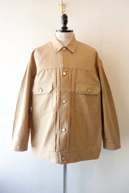 Graphpaper』”Double Cloth Peach Trucker Jacket” ｜ 福岡市今泉のセレクトショップ – UNREAL  REAL CLOTHES