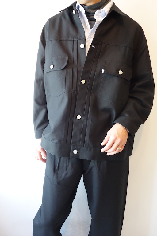 Graphpaper』”Double Cloth Peach Trucker Jacket” ｜ 福岡市今泉の 