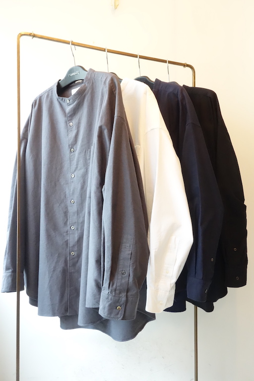 Graphpaper』”Oxford Oversized Band Collar Shirt” ｜ 福岡市今泉の 