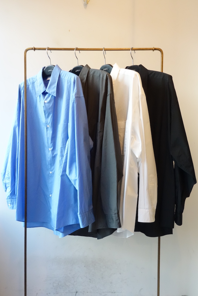 Graphpaper』”Broad Oversized L/S Regular Collar Shirt” ｜ 福岡市
