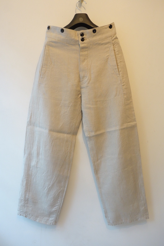 Ets.MATERIAUX』”French Linen Work Pant” ｜ 福岡市今泉のセレクト 