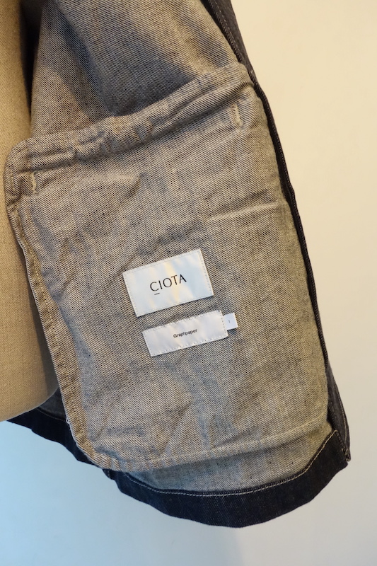 Graphpaper』”CIOTA for GP Suvin Cotton Denim Jacket” ｜ 福岡市今泉 