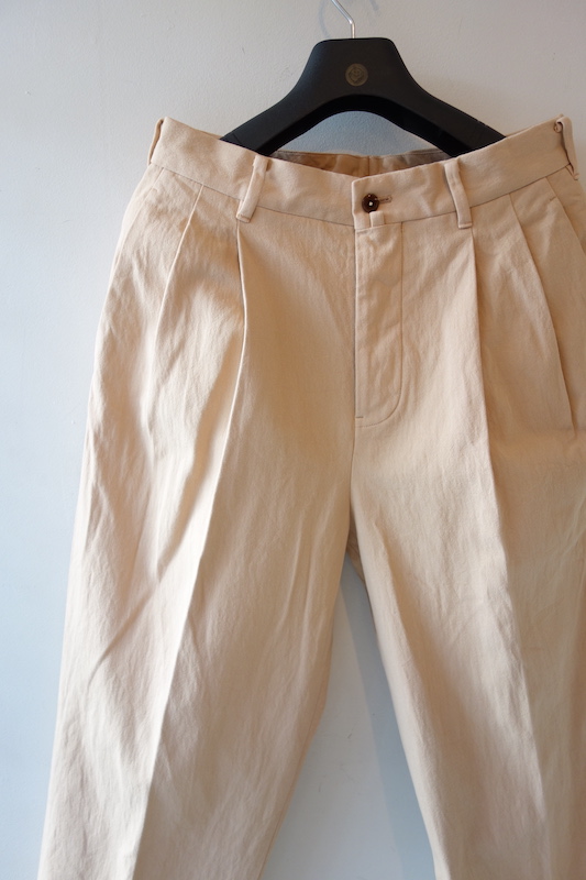 MAATEE AND SONS』”弱テーパード CINO TROUSERS GARMENT DYED” ｜ 福岡 