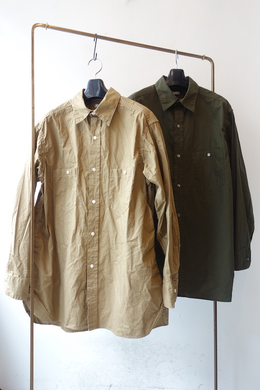 A.PRESSE』”Over Dyeing Military Shirt” ｜ 福岡市今泉のセレクト 