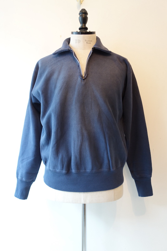 A.PRESSE』”Vintage Half Zip Sweatshirt” ｜ 福岡市今泉のセレクト