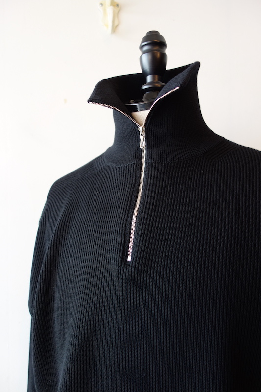 Graphpaper』”High Density High Neck Zip Knit” ｜ 福岡市今泉の 