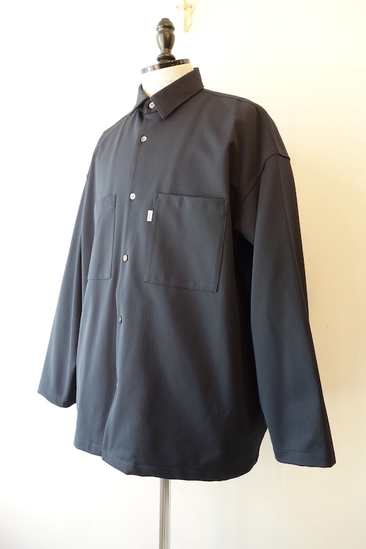 Graphpaper』”Ripstop Jersey L/S Oversized Box Shirt” ｜ 福岡市今泉