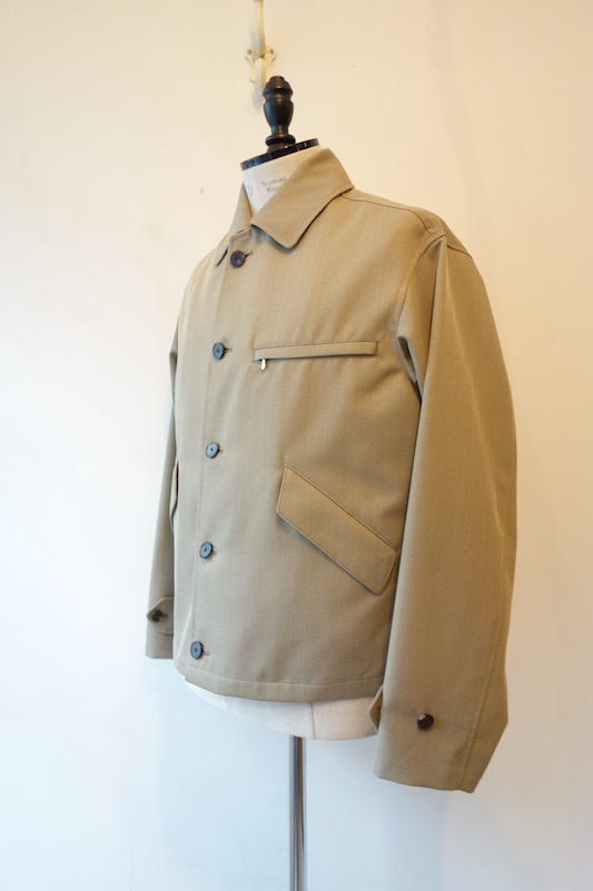 A.PRESSE』”Covert Cloth Sports Jacket” ｜ 福岡市今泉のセレクト