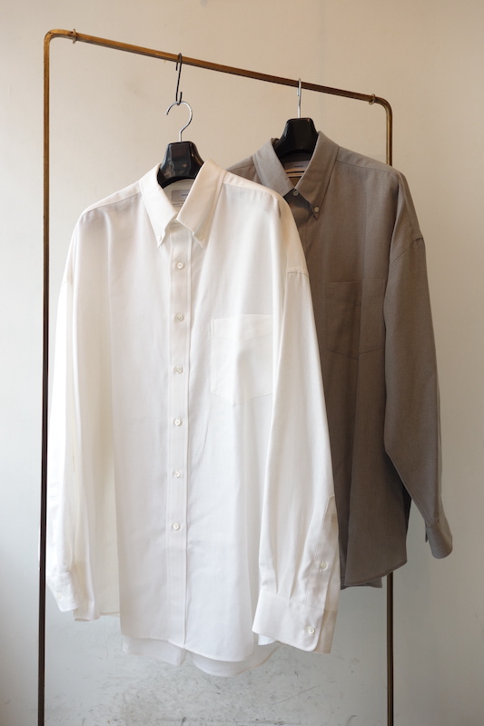 Graphpaper』”Linen Cupro Oversized B.D. Shirt” ｜ 福岡市今泉の