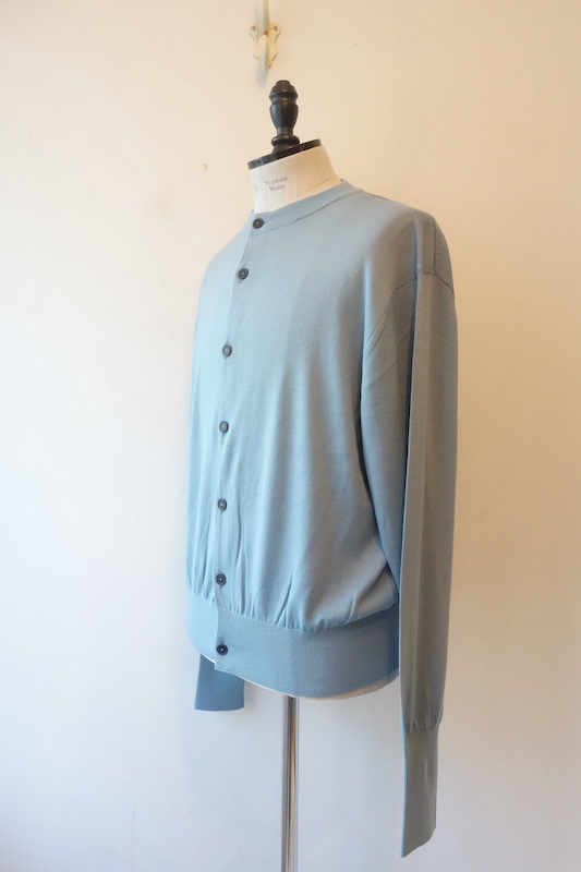 MAATEE AND SONS』”3子撚WOOSTED C/N CARDIGAN” ｜ 福岡市今泉の 