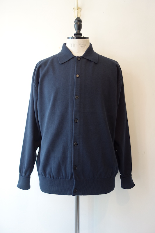 A.PRESSE』”Cotton Knit Polo Collar Cardigan” ｜ 福岡市今泉の 